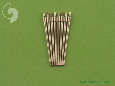 1/350 Master Model IJN Akizuki armament - 10cm/65 (8pcs) barrels