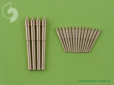 1/350 Master Model IJN Mikasa armament - 305cm (4pcs) 152cm (14pcs) barrels