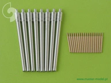1/350 Master Model IJN Nagato armament - 40cm (8pcs) 14cm (18pcs) barrels