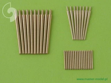 1/350 Master Model IJN Takao (1942) armament - 20cm (10pcs) 127cm (8pcs) barrels (with recoil cylinders)
