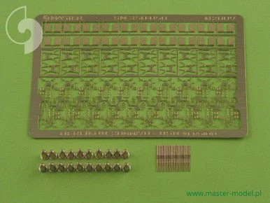 1/350 Master Model Oerlikon 20mm USN type - complete three dimensional gun turned and etched elements (20pcs)