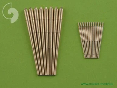 1/350 Master Model Prinz Eugen armament - 203mm (8pcs) 105mm (12pcs) barrels