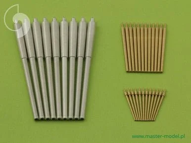1/350 Master Model R.N. Roma armament - 381mm (9pcs) 152mm (12pcs) 90mm (12pcs) barrels