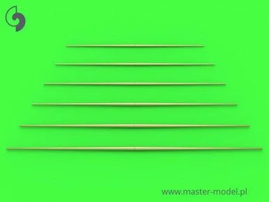 1/350 Master Model Set of universal yardarms No2 (lengths = 4045 50 55 60 65mm - 1pc of each)