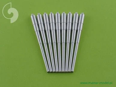 1/350 Master Model USN 16in/45 (406 cm) Mark 6 barrels - for turrets without blastbags (9pcs)