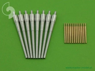 1/350 Master Model USS Lexington/Saratoga (before 1942) armament - 8in Mk9 (8pcs) 5in/25 (12pcs) barrels