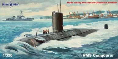 1/350 Mikro Mir HMS Conqueror Submarine - MikroMir