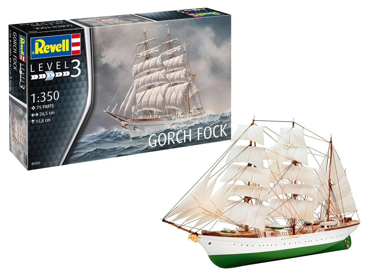1/350 Revell Germany Gorch Fock 5432 - Revell-Germany