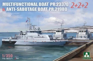 1/350 Takom MultiFunctional & Anti-Sabotage Boat Plastic Model Kit