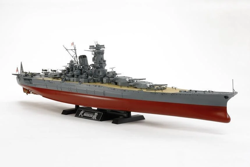 1/350 Tamiya Japanese Battleship Musashi 78031