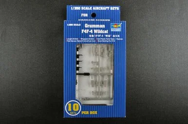 1/350 Trumpeter F4F4 Wildcat Aircraft Set for USS Hornet (10/Bx)