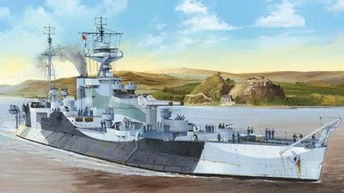 1/350 Trumpeter HMS Abercrombie British Monitor Ship