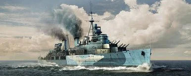 1/350 Trumpeter HMS Belfast British Light Cruiser 1942