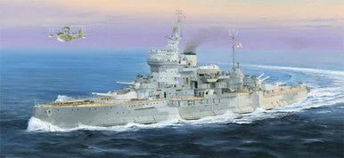 1/350 Trumpeter HMS Warspite British Battleship 1942