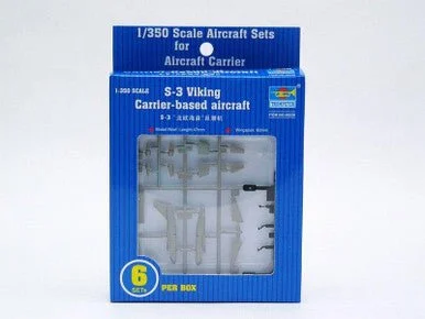 1/350 Trumpeter S3B Viking Aircraft Set for USS Nimitz (6/Bx)