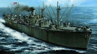 1/350 Trumpeter SS John W Brown Liberty Ship