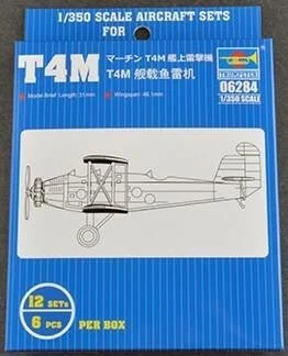 1/350 Trumpeter T4M BiPlane Torpedo Bomber Set for Carriers (12/Bx)