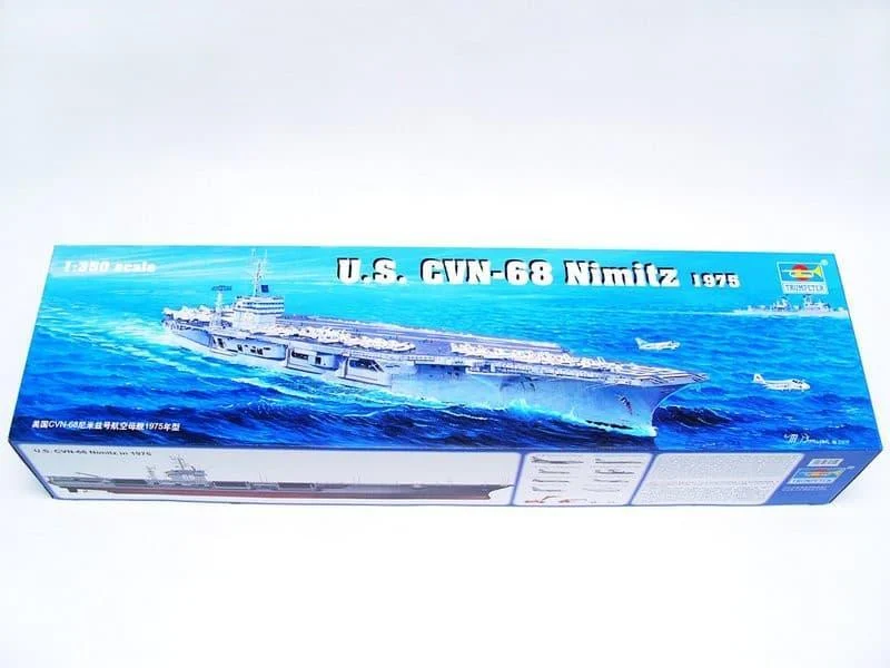 1/350 Trumpeter U.S. CVN-68 Nimitz Aircraft Carrier 1975 05605