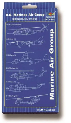 1/350 Trumpeter US Marines Air Group & Helicopter Set
