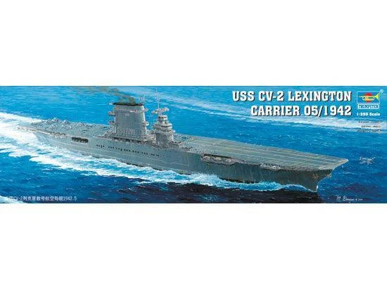 1/350 Trumpeter USS CV-2 Lexington Carrier 05/1942 05608