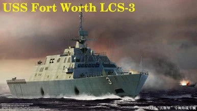 1/350 Trumpeter USS Fort Worth LCS3 Littoral Combat Ship