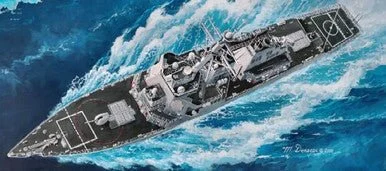 1/350 Trumpeter USS Hopper DDG70 Arleigh Burke Class Guided Missile Destroyer