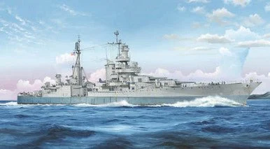 1/350 Trumpeter USS Indianapolis CA35 Cruiser 1945