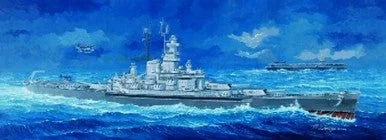 1/350 Trumpeter USS Massachusetts BB59 Battleship