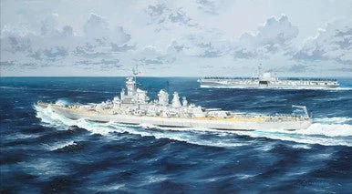 1/350 Trumpeter USS Montana BB-67 Battleship Plastic Model Kit