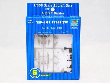 1/350 Trumpeter Yak141M Freestyle Aircraft Set for Carrier Kuznetsov (6/Bx)