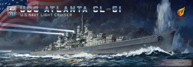 1/350 Very Fire USS Atlanta CL-51 Light Cruiser DELUXE