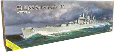 1/350 Very Fire USS Salem CA-139 Heavy Cruiser - DELUXE Plastic Model Kit