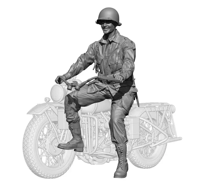 1/16 H3 Model WWII US para "Ironhorse rider" not Inclde Bike 16108 - H3 Models