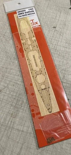 1/400 Artwox HMS Suffolk ( For Airfix A03203) Wood Deck