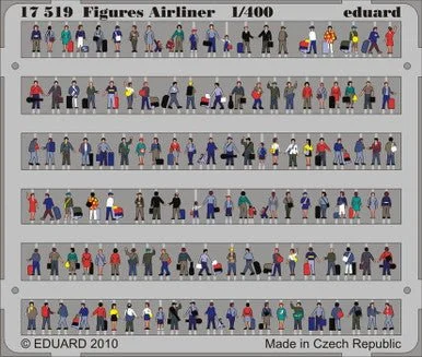 1/400 Eduard Airliner Figures (Pre-Painted)