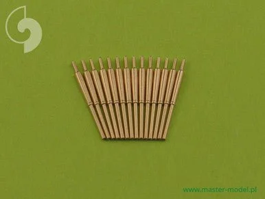 1/400 Master Model British 4in/45 (10.2 cm) QF HA Marks XVI barrels (14pcs) - used on most British warships also on rearmed Polish Destroyer Blyskawica