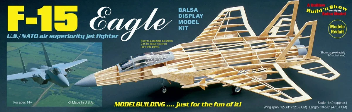 Guillows Kits F-15 Eagle