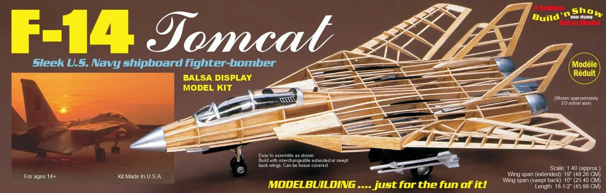 Guillows Kits F-14 Tomcat