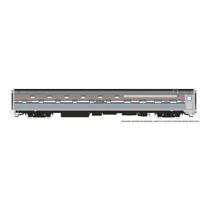 Rapido HO Scale Amtrak Phase III #2081 Loch Long Budd Slumbercoach - FSHP