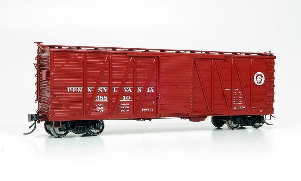 Rapido HO Pennsylvania Youngstown Door Single Sheathed Box Car RD# 39361