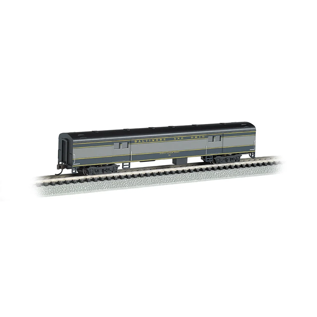 Bachmann N Scale 72' Smoothside Baggage Car B&O - BAC14453