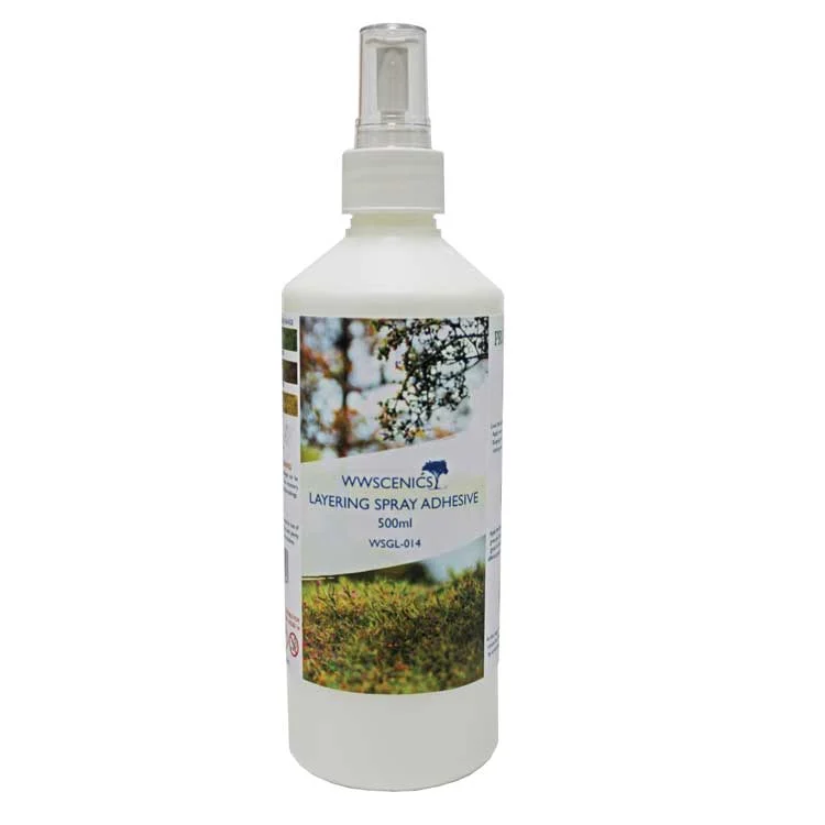 Peco Static Grass Layering Spray Adhesive 500ml - WSGL014