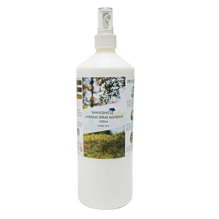 Peco Static Grass Layering Spray Adhesive 1000ml - WSGL015