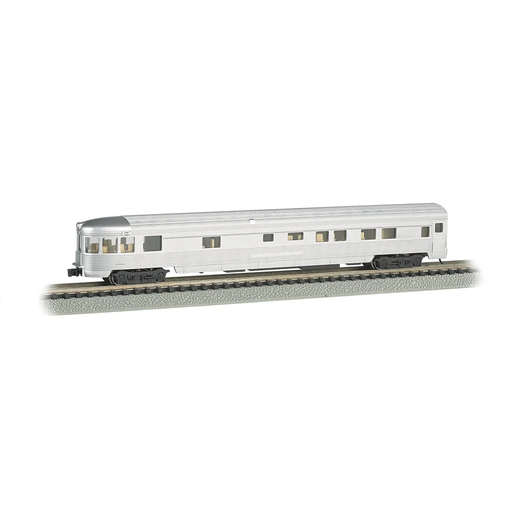 Bachmann N Scale 85' Streamline Fluted Obsevation Unlttrd. - BAC14554