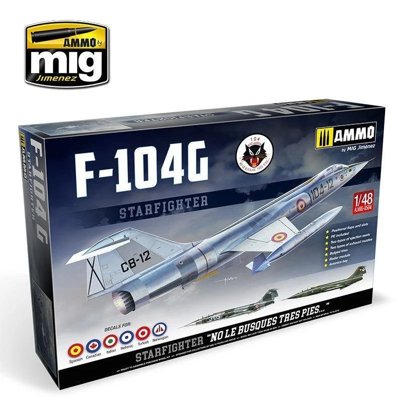 1/48 A.Mig-8504 F-104G Starfighter