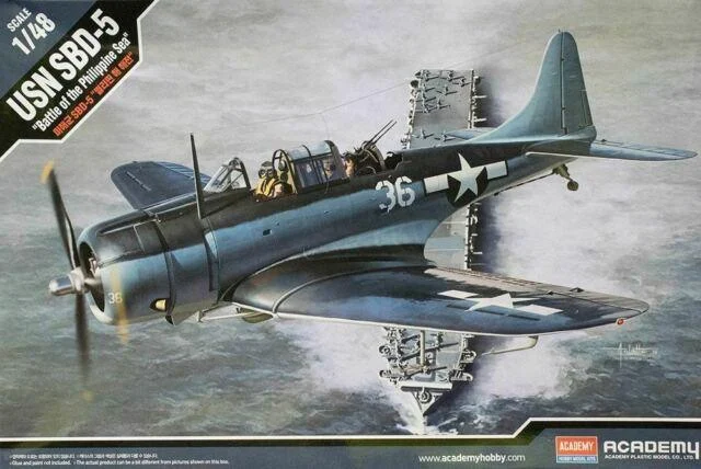 1/48 Academy USN SBD-5 Dauntless Battle of the Philippine Sea 12329