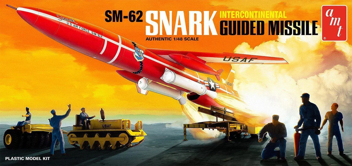 1/48 AMT Snark Missile 1250