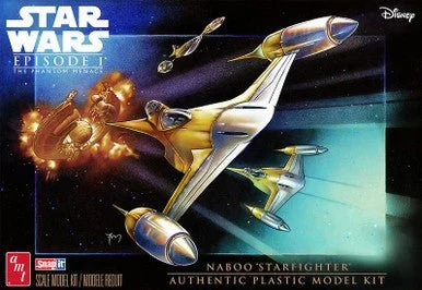 1/48 AMT Star Wars The Phantom Menace N-1 Naboo Starfighter (Snap) Plastic Model Kit