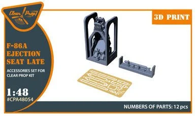 1/48 Clear Prop CPA48054 F-86A Ejection seat late (CP)