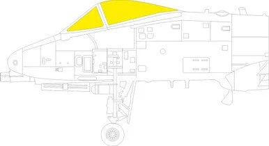 1/48 Eduard A-10A MASK for GREAT WALL HOBBY kit